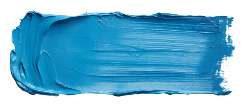 PNG Blue flat paint brush stroke backgrounds turquoise