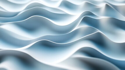 Obraz premium Abstract Blue Wave Pattern Design Background