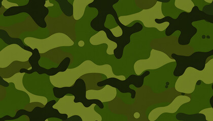 texture military camouflage army green hunting print, simple style. isolated with white shades