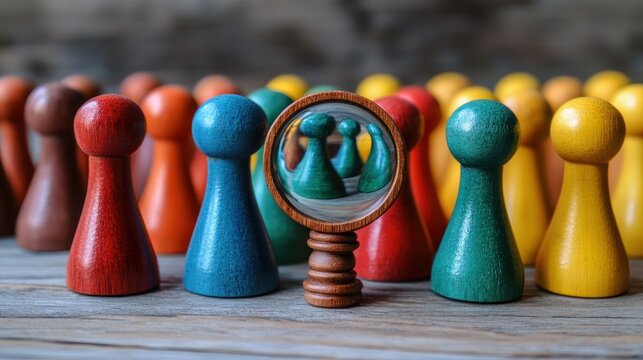 Diversity and Inclusion: A Symbolic Representation of Teamwork and Collaboration Through Colorful Game Pieces