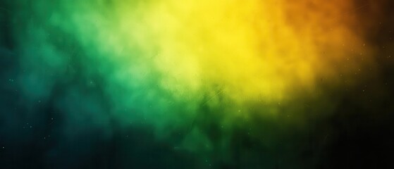 A colorful background with a green and yellow hue. Generative AI