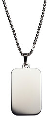 Fototapeta premium PNG Dog tag necklace pendant jewelry locket.