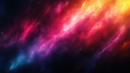 Vibrant Magenta and Deep Purple Abstract Gradient Digital Art with Glowing Light Effects and Diagonal Lines