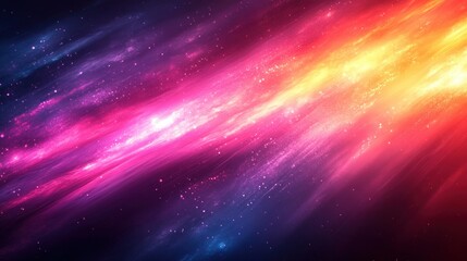 Obraz premium Vibrant Abstract Background with Smooth Gradients and Dynamic Lines in Purple and Magenta