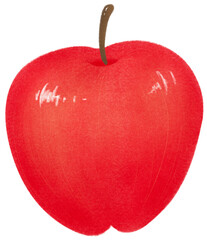 red apple