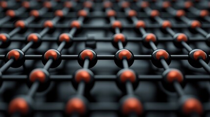 Obraz premium Molding industrial concept. Futuristic Nanobots Molding Microscopic Structures in a Precise Digital Landscape