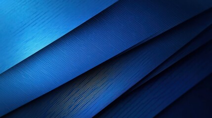 Obraz premium Abstract Blue Gradient Pattern with Sharp Lines and Glowing Highlights