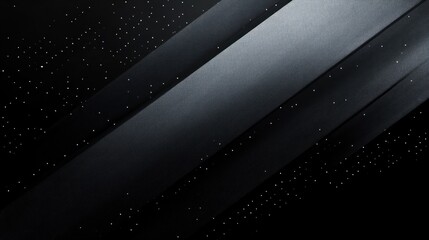 Minimalistic Abstract Diagonal Lines in Black and Grey with Ambient Lighting
