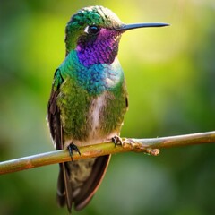 Fototapeta premium hummingbird. This image is generated using AI tools like DALL·E or MidJourney.