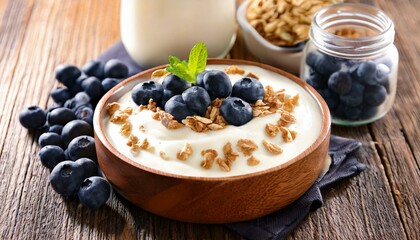 ブルーベリーヨーグルト