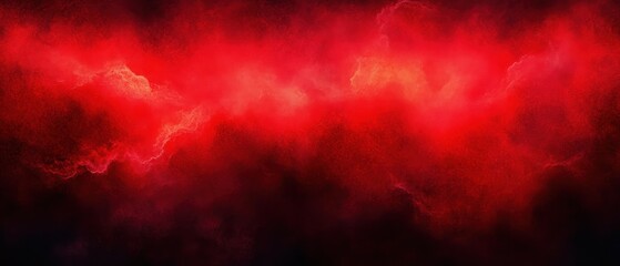 Fototapeta premium Abstract Grunge Red Background Texture for Dramatic Christmas Art and Design