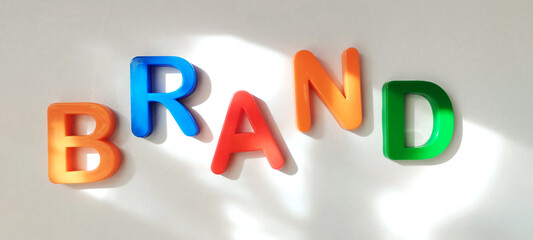 Creative branding display indoor environment graphic design natural lighting modern viewpoint...