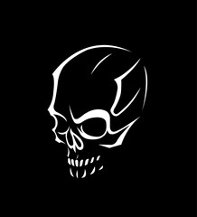 skull logo