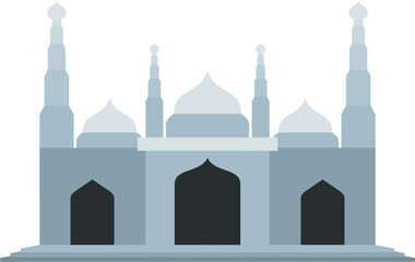 vector of a mosque. icon, illustration, symbol