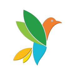 Bird Logo Template icon