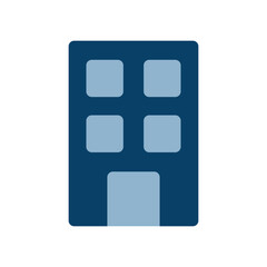 ビルのアイコンイラスト