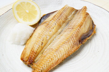 ホッケ焼き魚