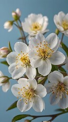 Fototapeta premium blossoming spring flowers.