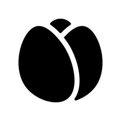 チューリップのアイコンイラスト