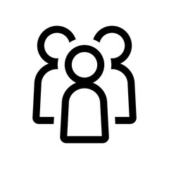 三人の人物のアイコンイラスト