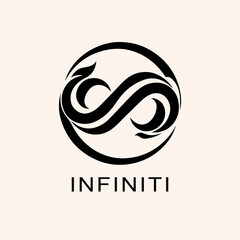 Obraz premium infinity logo simple