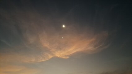 Fototapeta premium sun in the sky