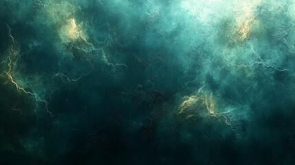 Dark green-blue grainy gradient background with a black backdrop, featuring a noise texture effect. Modern, wide banner format with blurred, empty space ideal for captions or webpage headers.

