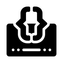 Code Brackets glyph icon