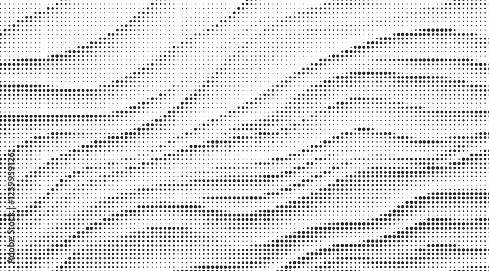 Aufkleber Background with squares halftone dots. Halftone vector background. Monochrome halftone pattern. Abstract geometric dots background. Pop Art comic background for website, card, poster.