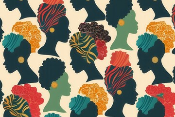 Naklejka premium African American Month