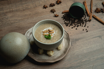 Mushroom Soup Food style