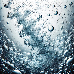 A visually striking image of bubbles, capturing the ephemeral and transient nature of life.