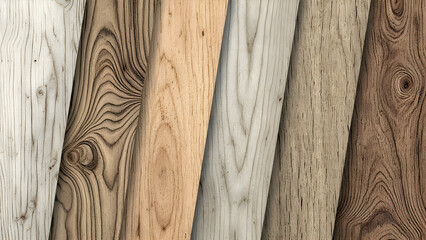 Wood Grain Textures - Natural and rustic, ideal for organic or vintage designs.