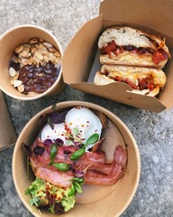 A beautifully presented meal and a refreshing beverage served at a modern restaurant, showcasing the rich flavors and vibrant dining culture