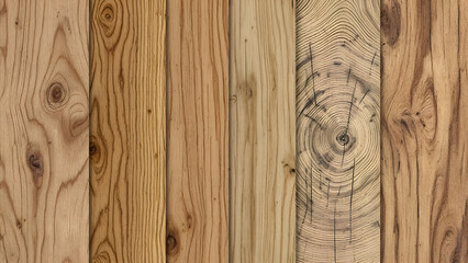 Wood Grain Textures - Natural and rustic, ideal for organic or vintage designs.
