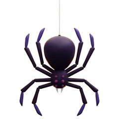 3D Spider Illustration