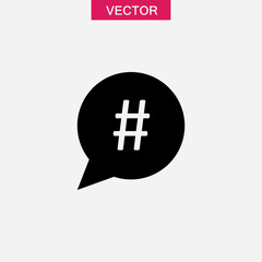 Fototapeta premium Flat design. Vector flat black simple trendy style illustration for web and app..eps