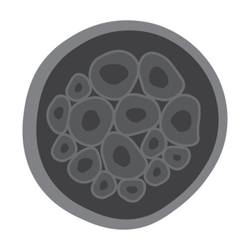 benign tumor glyph icon