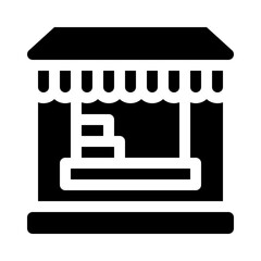 Storefront glyph icon