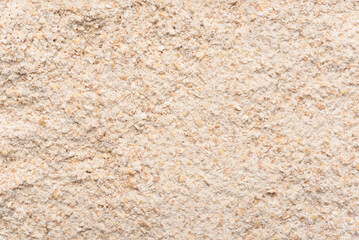 Whole wheat flour texture, prepared for making homemade bread