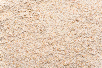 Whole wheat flour texture, prepared for making homemade bread