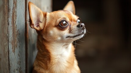 Adorable Small Dog Portrait