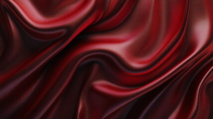 Obraz premium Rich burgundy leather texture background with a smooth, luxurious surface. Deep red tone enhances elegance and sophistication, offering a modern, blank space for various design projects