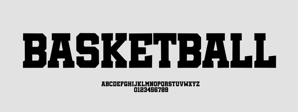 Bold font, Boston, Basketball, back number, letters, elegant