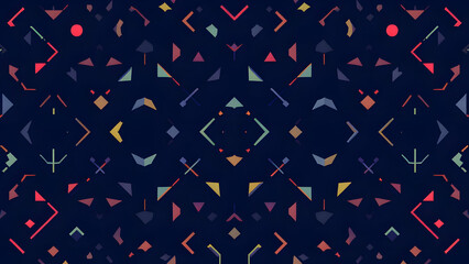 Obraz premium Geometric Patterns - Repeating shapes and lines for modern and abstract designs.