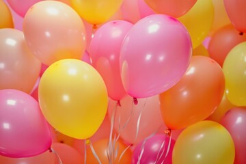Obraz premium These balloons are packaged and ready to float and decorate any party or celebration with their vibrant colors.