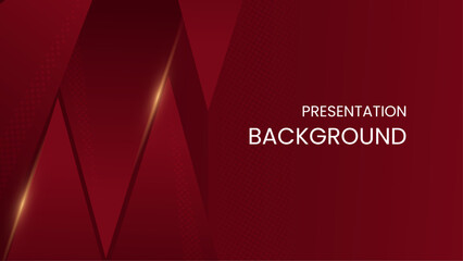 Obraz premium Red gradient abstract background for presentations, digital projects, or graphic design templates