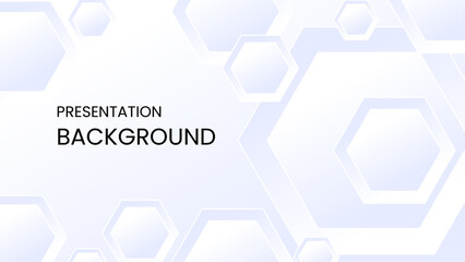 white hexagon shapes on gradient abstract background featuring hexagonal shapes for use in presentations, business projects, and creative designs