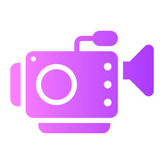 videography gradient icon