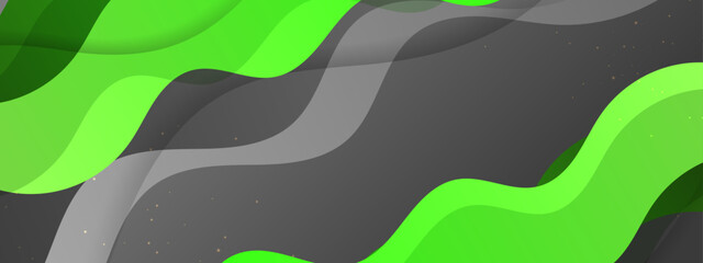 black and green gradient abstract background for web design, presentations, and modern business branding materials.
